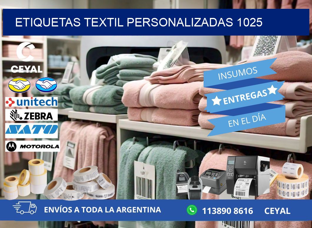 ETIQUETAS TEXTIL PERSONALIZADAS 1025