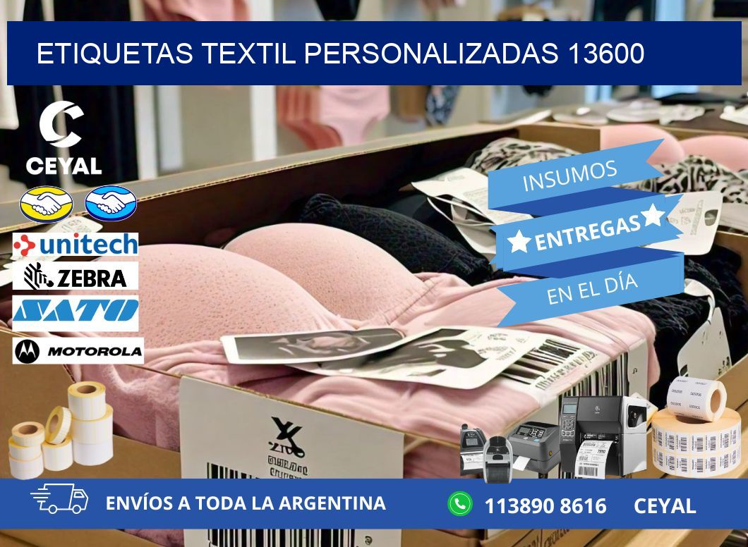 ETIQUETAS TEXTIL PERSONALIZADAS 13600