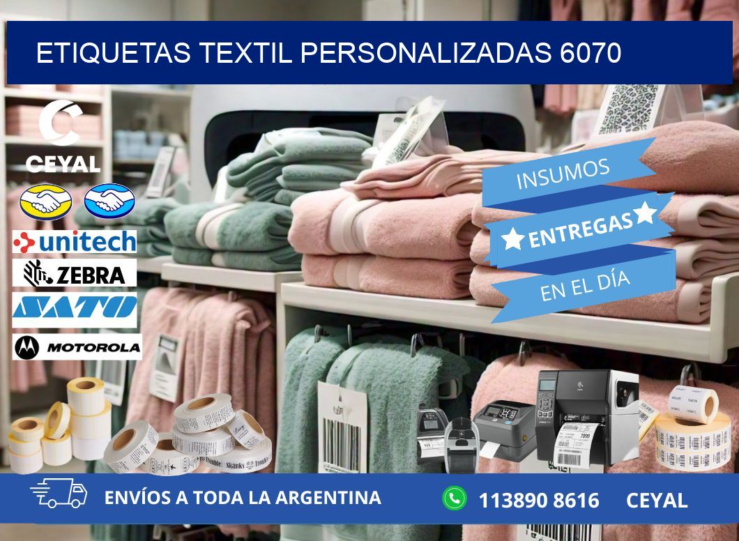 ETIQUETAS TEXTIL PERSONALIZADAS 6070