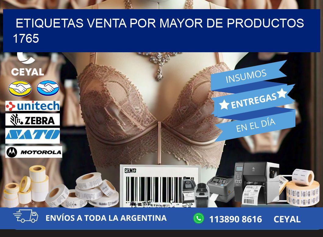 ETIQUETAS VENTA POR MAYOR DE PRODUCTOS 1765