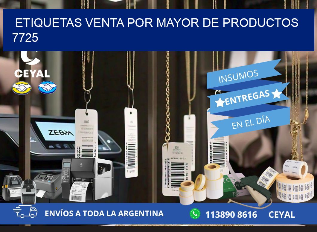 ETIQUETAS VENTA POR MAYOR DE PRODUCTOS 7725