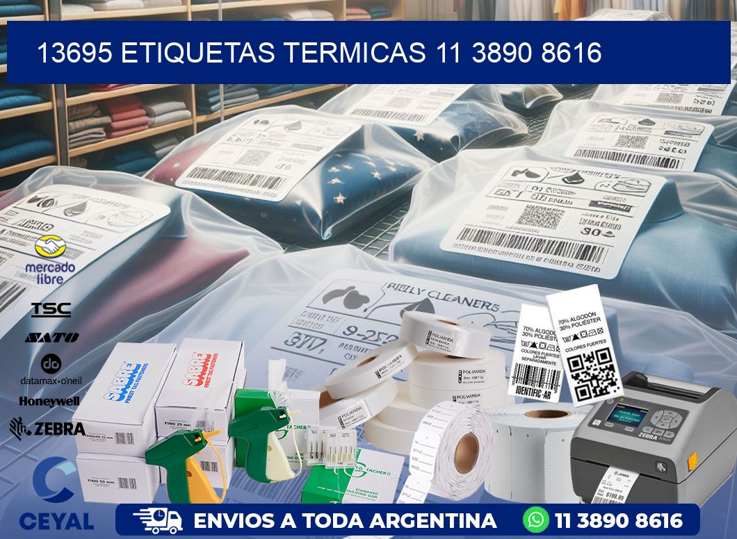 13695 ETIQUETAS TERMICAS 11 3890 8616