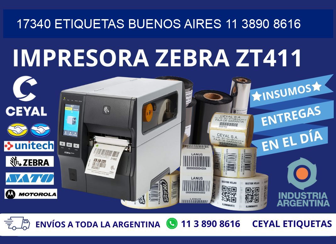 17340 ETIQUETAS BUENOS AIRES 11 3890 8616