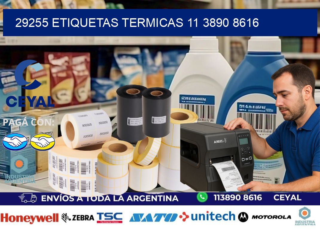 29255 ETIQUETAS TERMICAS 11 3890 8616