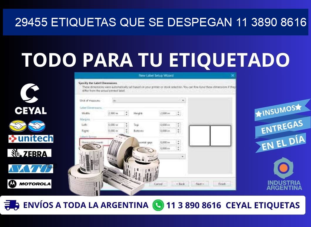 29455 ETIQUETAS QUE SE DESPEGAN 11 3890 8616