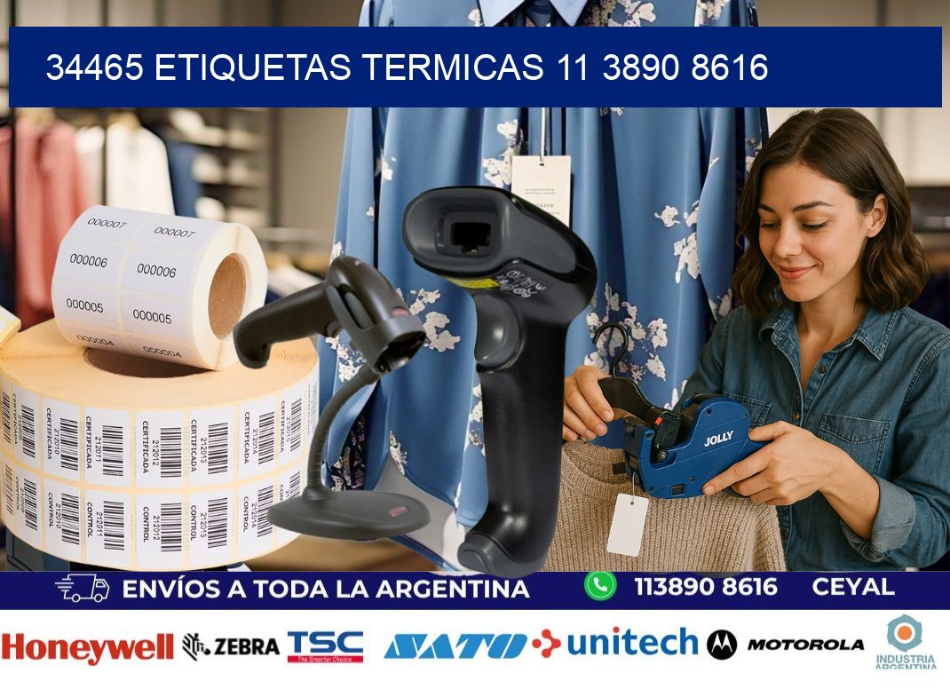 34465 ETIQUETAS TERMICAS 11 3890 8616