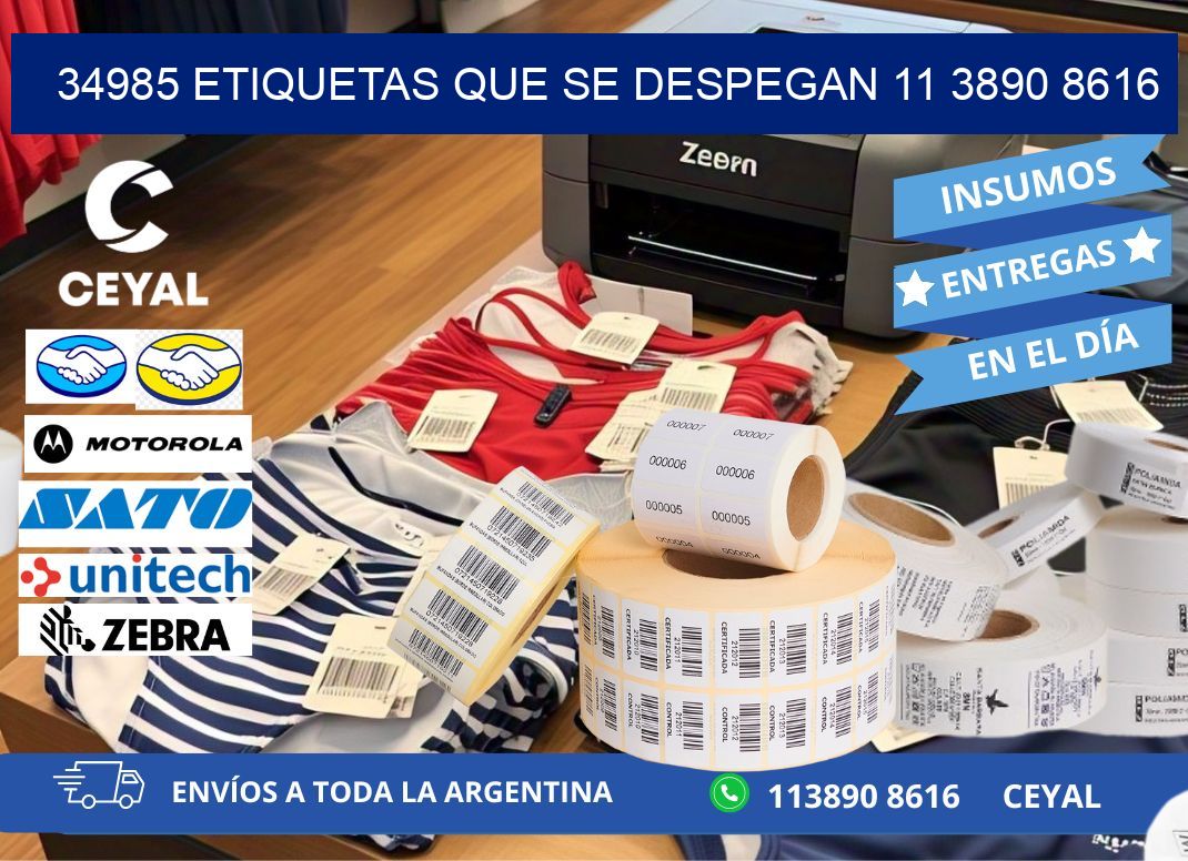 34985 ETIQUETAS QUE SE DESPEGAN 11 3890 8616