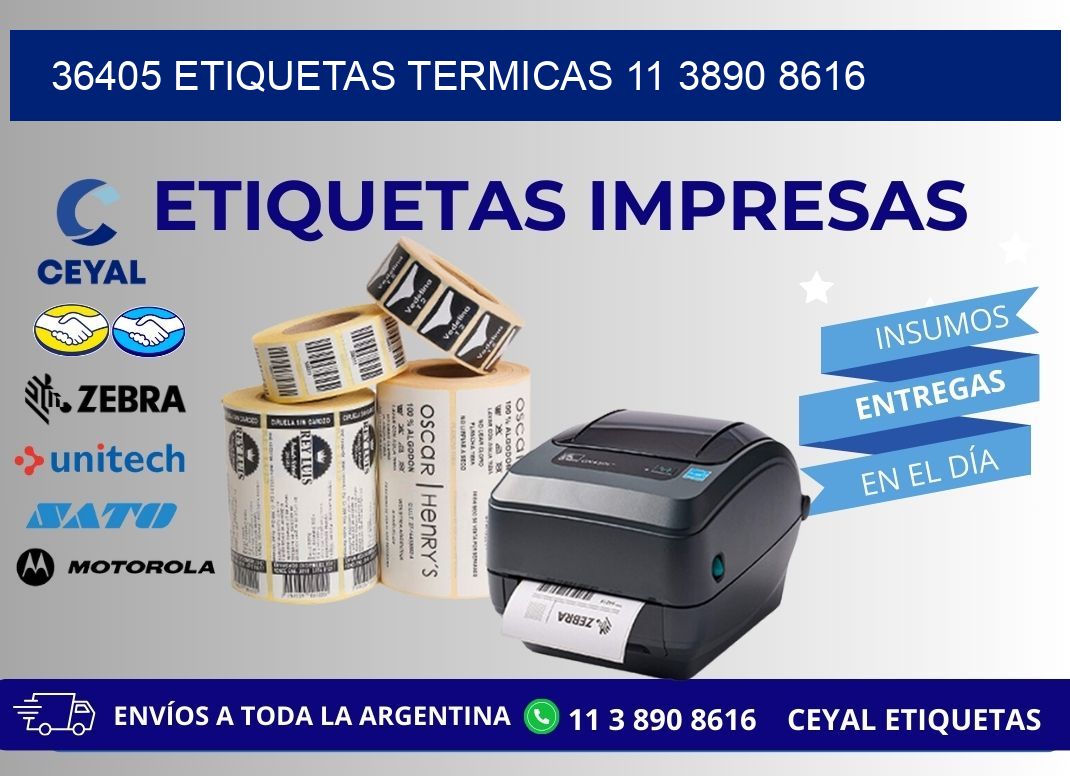 36405 ETIQUETAS TERMICAS 11 3890 8616