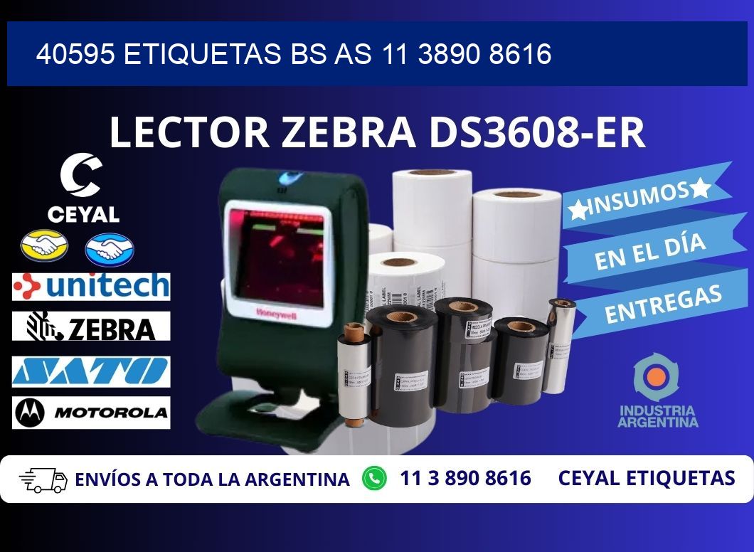 40595 ETIQUETAS BS AS 11 3890 8616