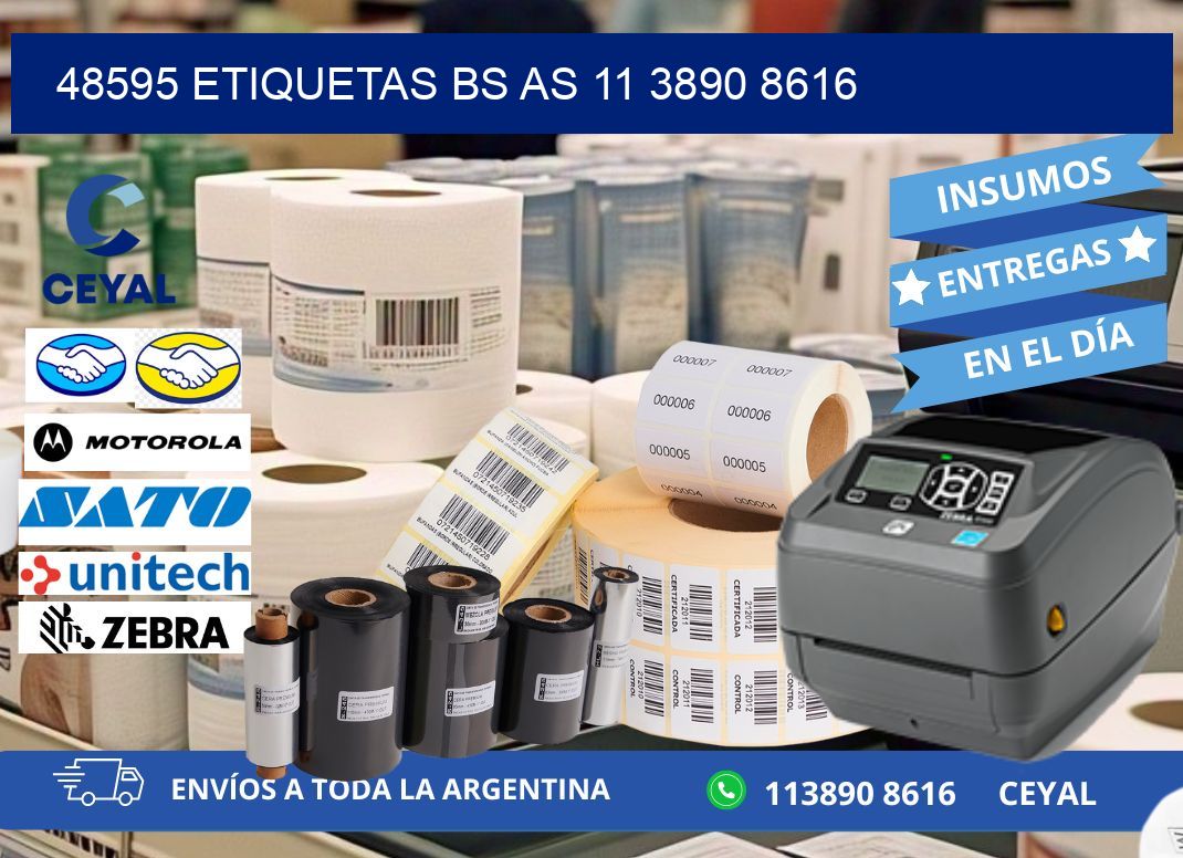48595 ETIQUETAS BS AS 11 3890 8616