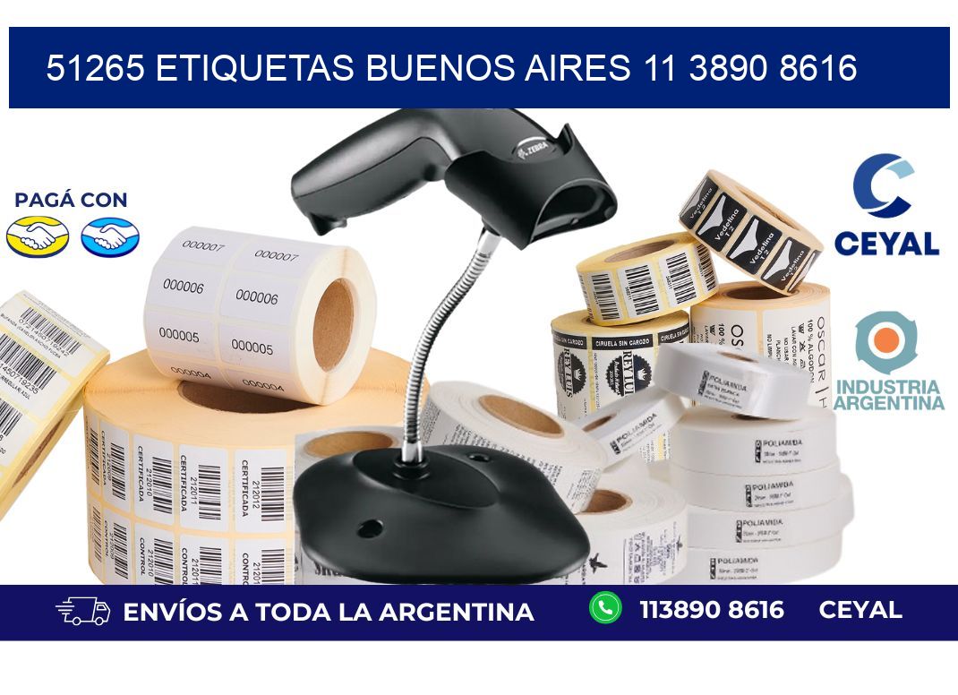51265 ETIQUETAS BUENOS AIRES 11 3890 8616
