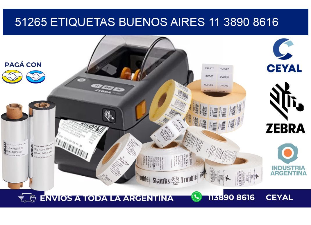 51265 ETIQUETAS BUENOS AIRES 11 3890 8616