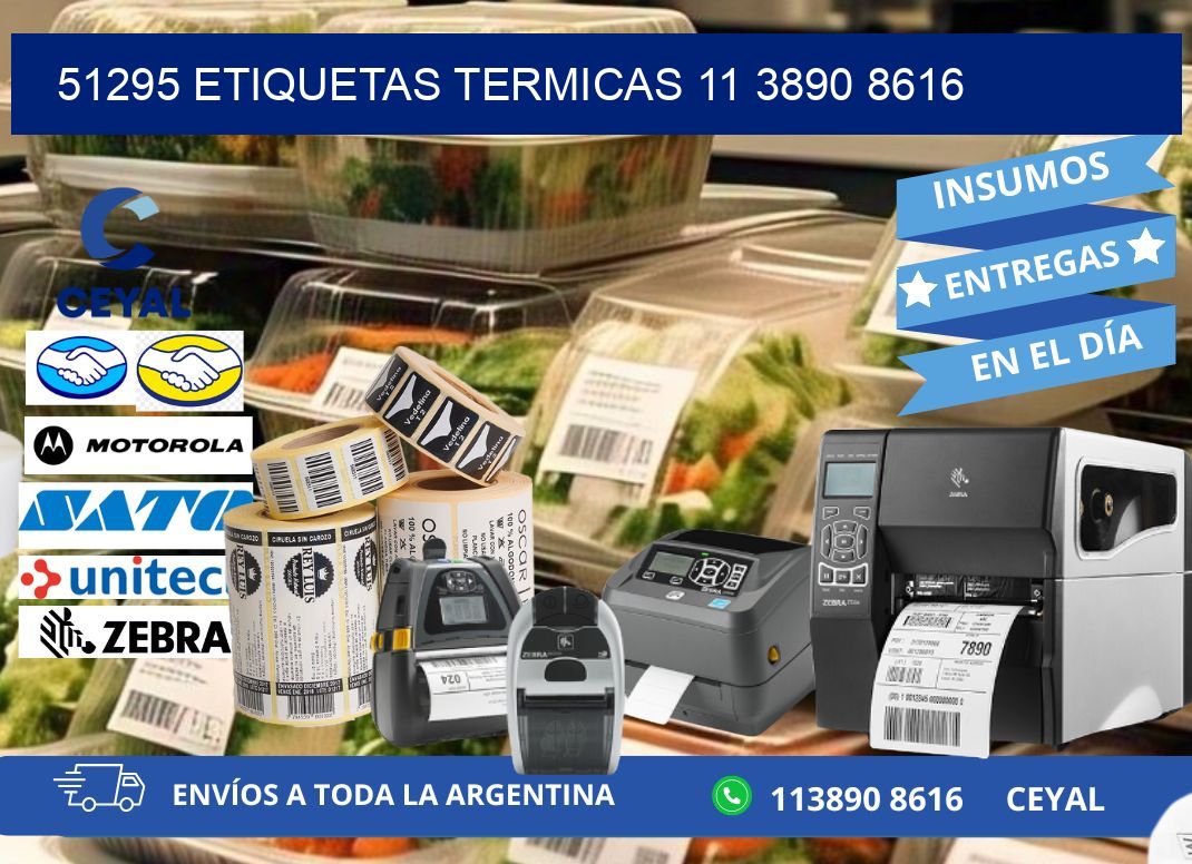 51295 ETIQUETAS TERMICAS 11 3890 8616
