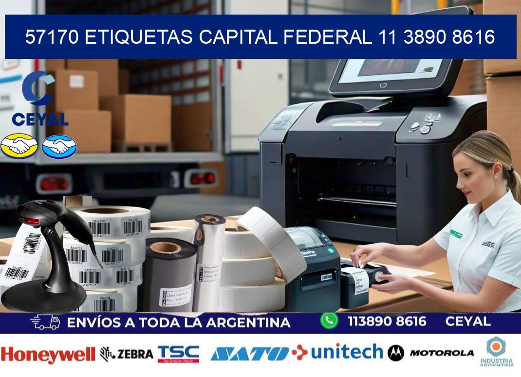 57170 ETIQUETAS CAPITAL FEDERAL 11 3890 8616