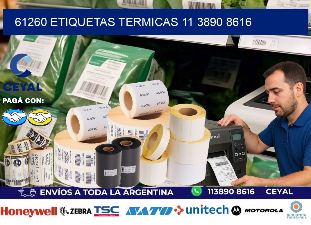 61260 ETIQUETAS TERMICAS 11 3890 8616