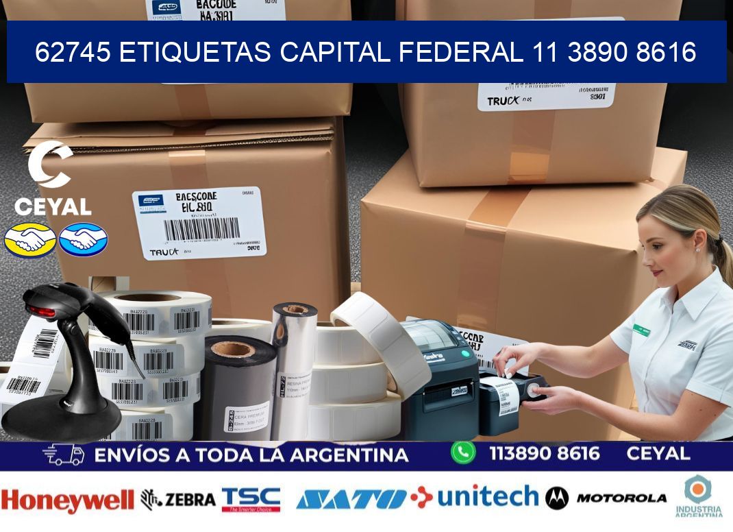62745 ETIQUETAS CAPITAL FEDERAL 11 3890 8616