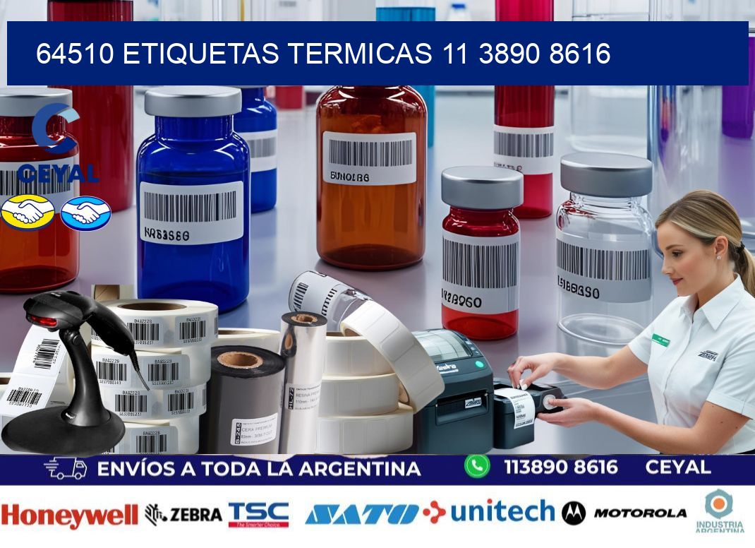 64510 ETIQUETAS TERMICAS 11 3890 8616