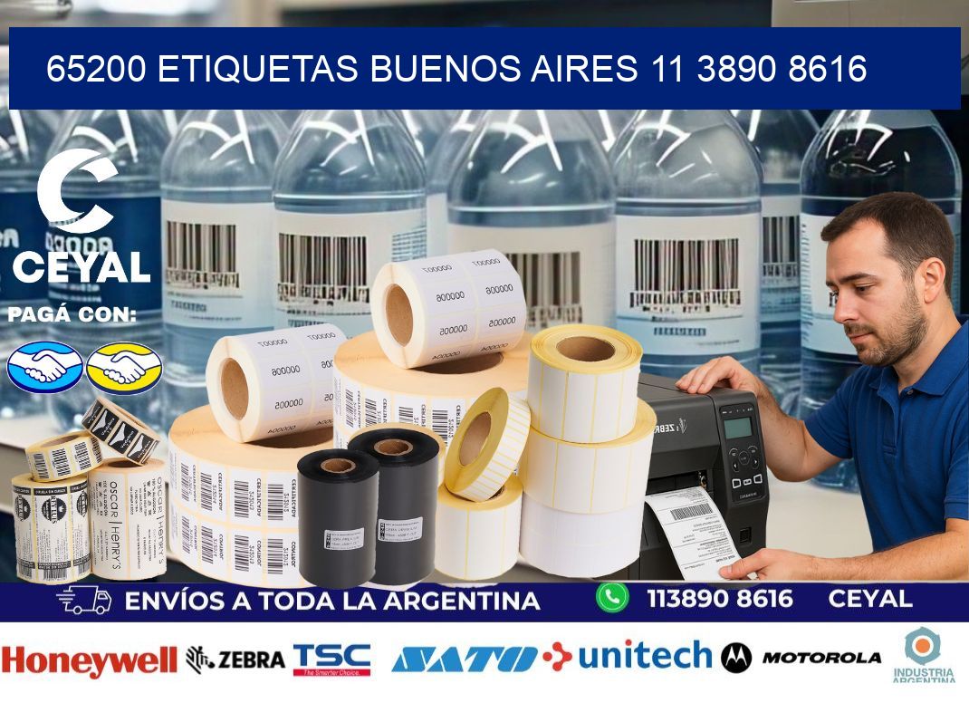 65200 ETIQUETAS BUENOS AIRES 11 3890 8616