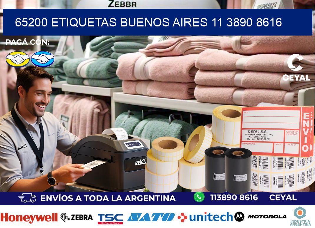 65200 ETIQUETAS BUENOS AIRES 11 3890 8616