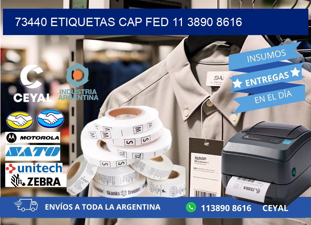 73440 ETIQUETAS CAP FED 11 3890 8616