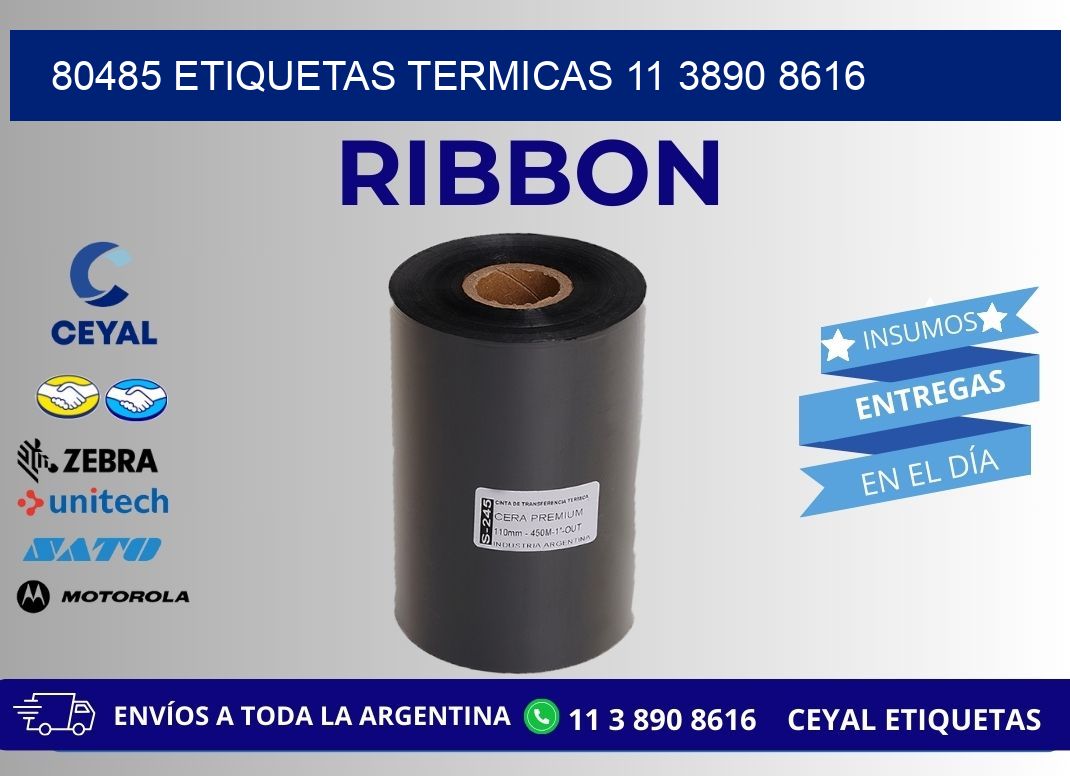 80485 ETIQUETAS TERMICAS 11 3890 8616