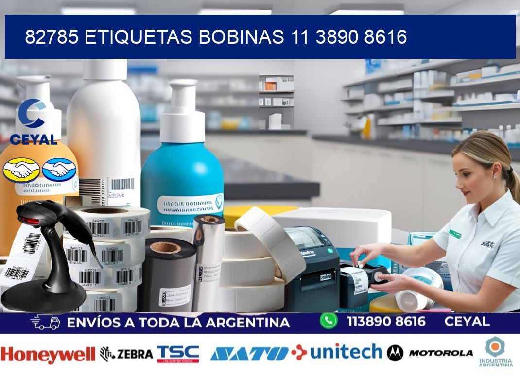 82785 ETIQUETAS BOBINAS 11 3890 8616