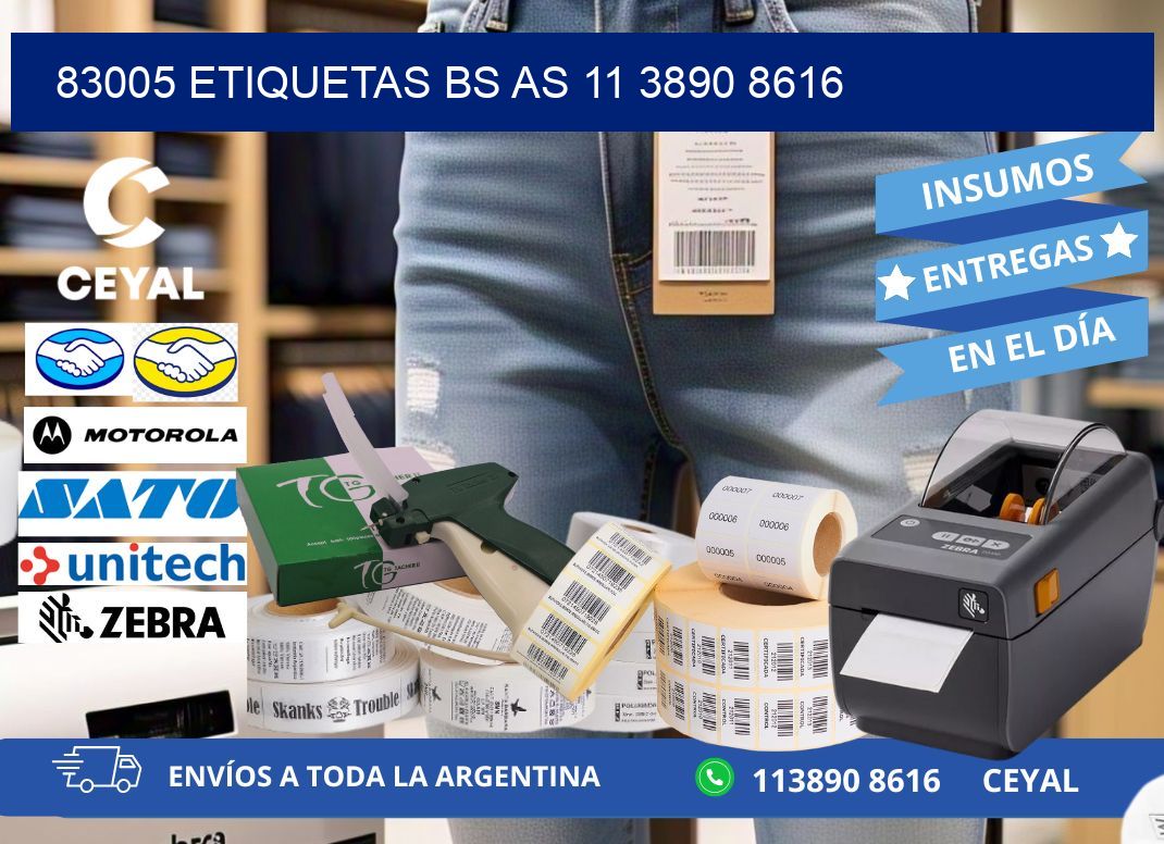 83005 ETIQUETAS BS AS 11 3890 8616