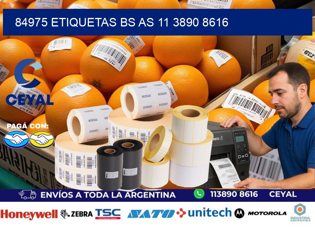 84975 ETIQUETAS BS AS 11 3890 8616