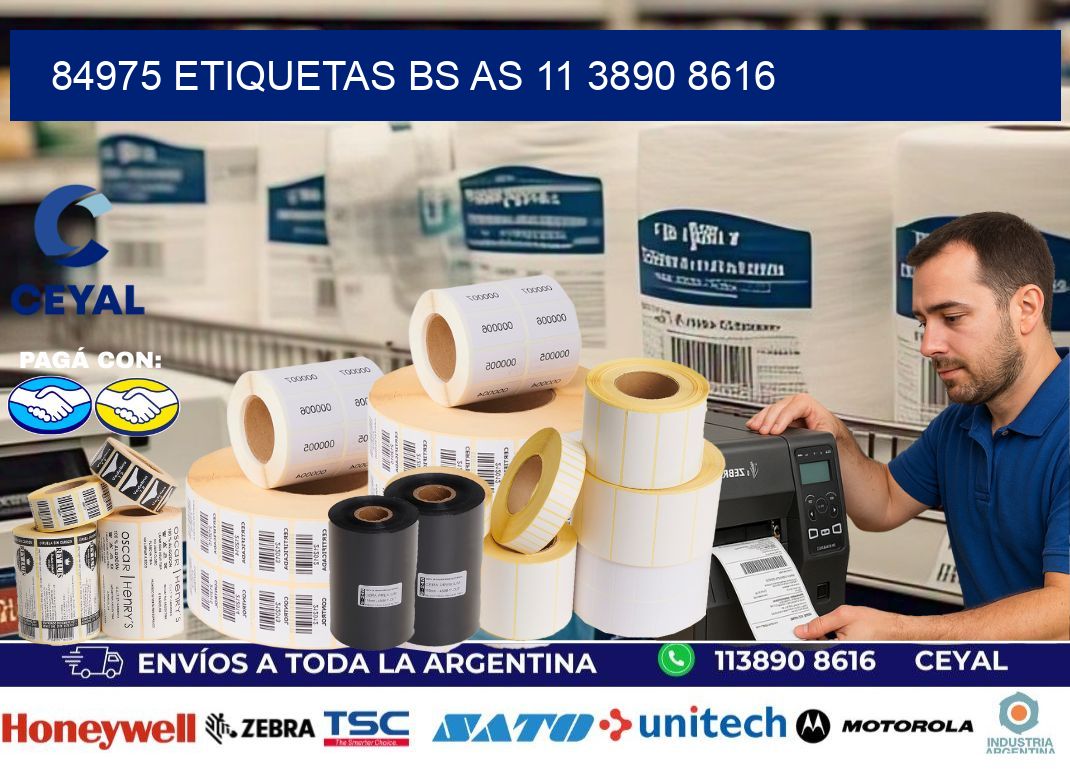 84975 ETIQUETAS BS AS 11 3890 8616