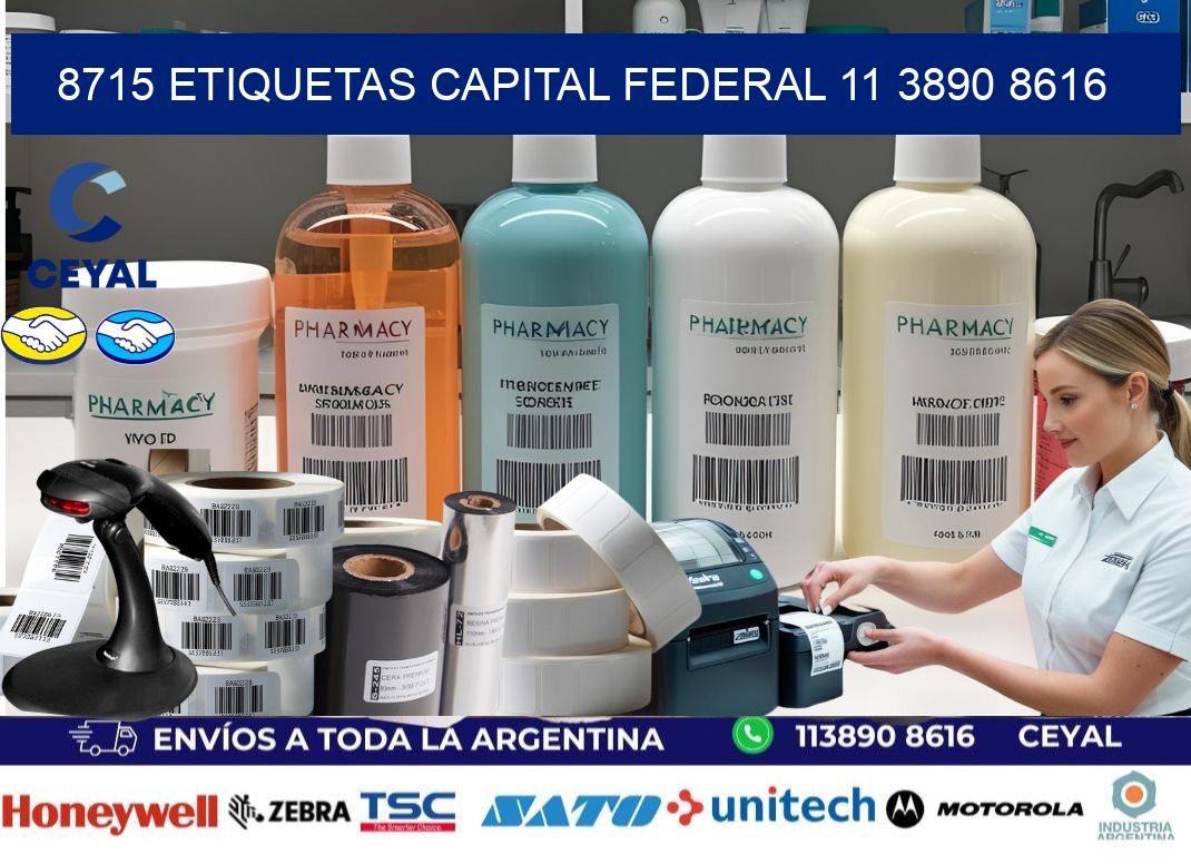 8715 ETIQUETAS CAPITAL FEDERAL 11 3890 8616