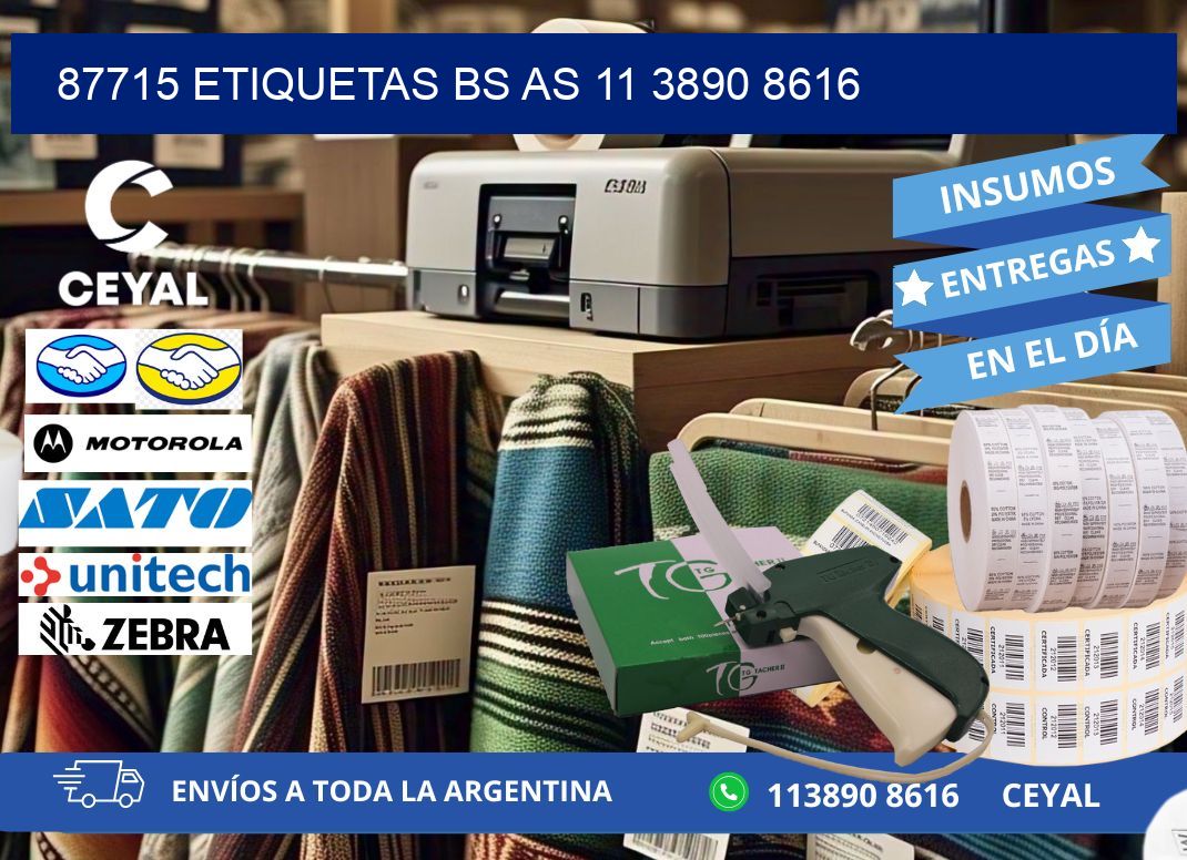 87715 ETIQUETAS BS AS 11 3890 8616