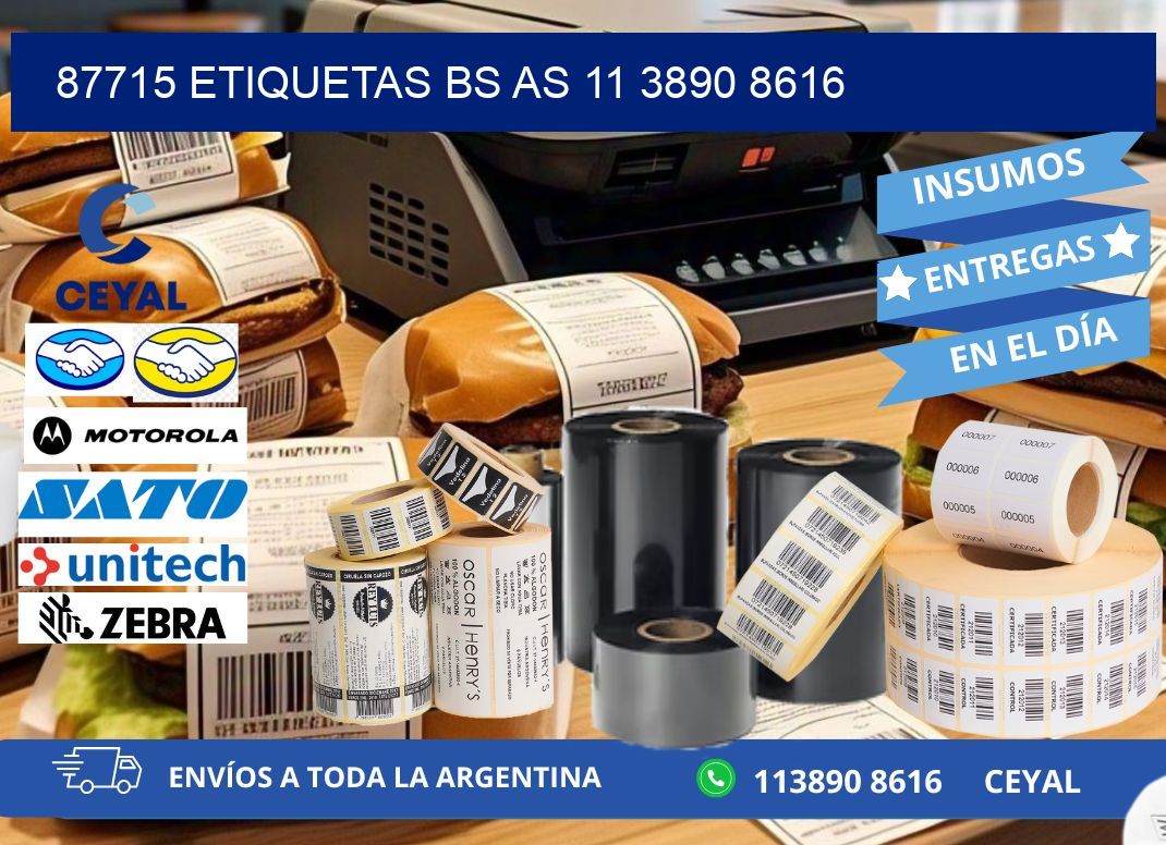87715 ETIQUETAS BS AS 11 3890 8616