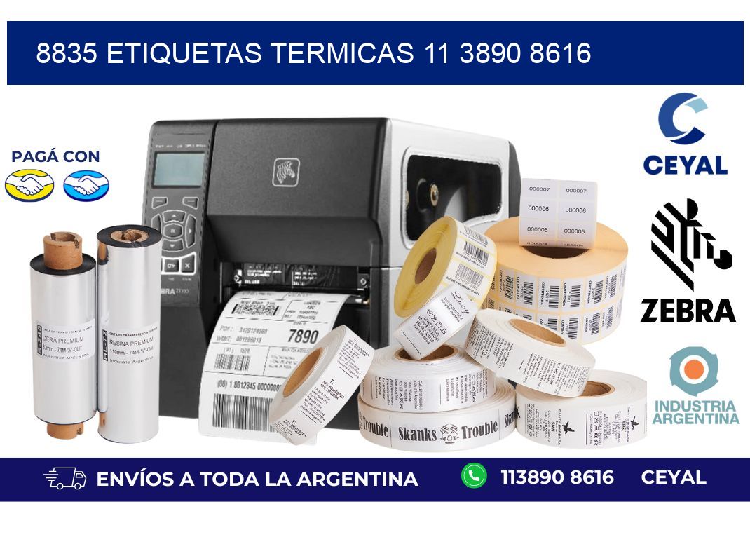 8835 ETIQUETAS TERMICAS 11 3890 8616