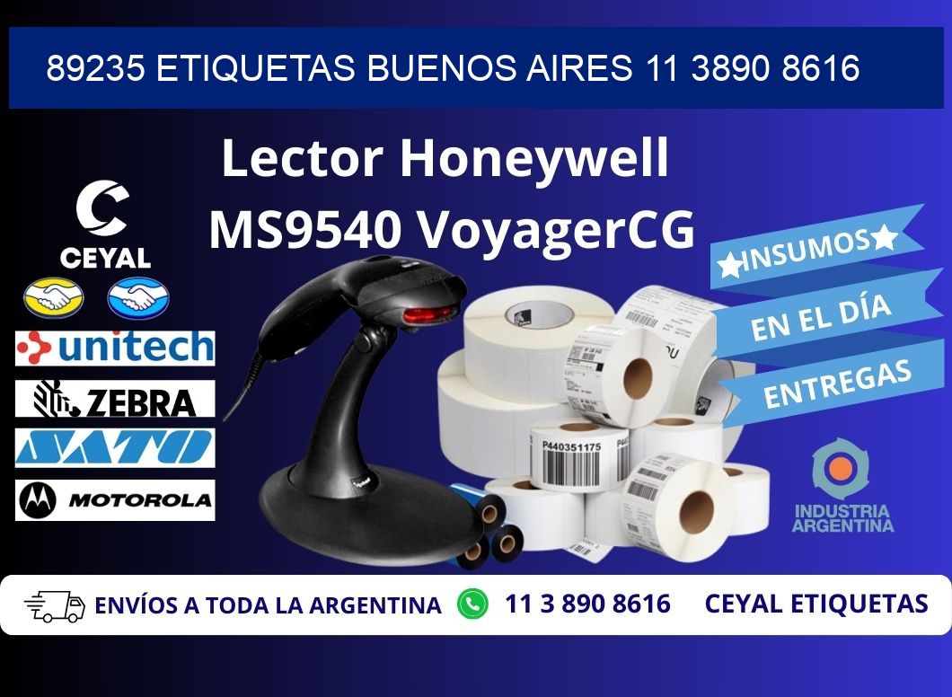 89235 ETIQUETAS BUENOS AIRES 11 3890 8616