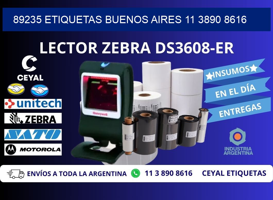 89235 ETIQUETAS BUENOS AIRES 11 3890 8616