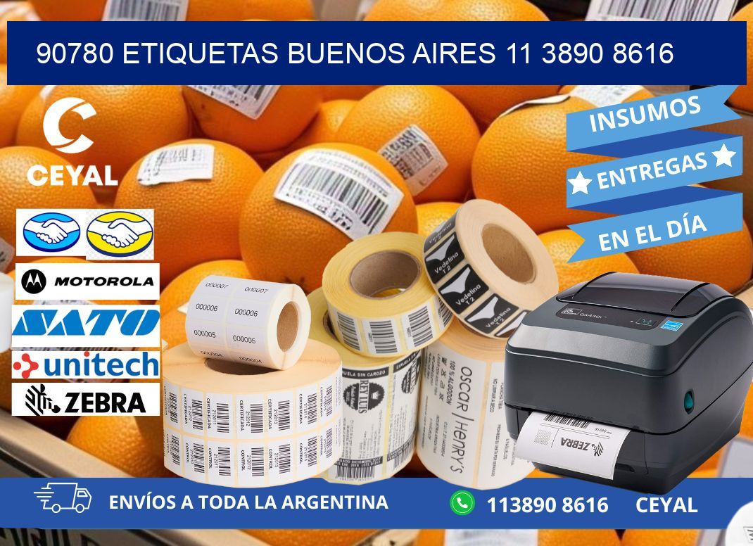90780 ETIQUETAS BUENOS AIRES 11 3890 8616