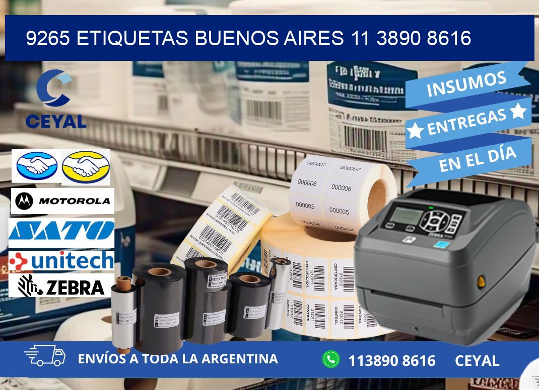 9265 ETIQUETAS BUENOS AIRES 11 3890 8616