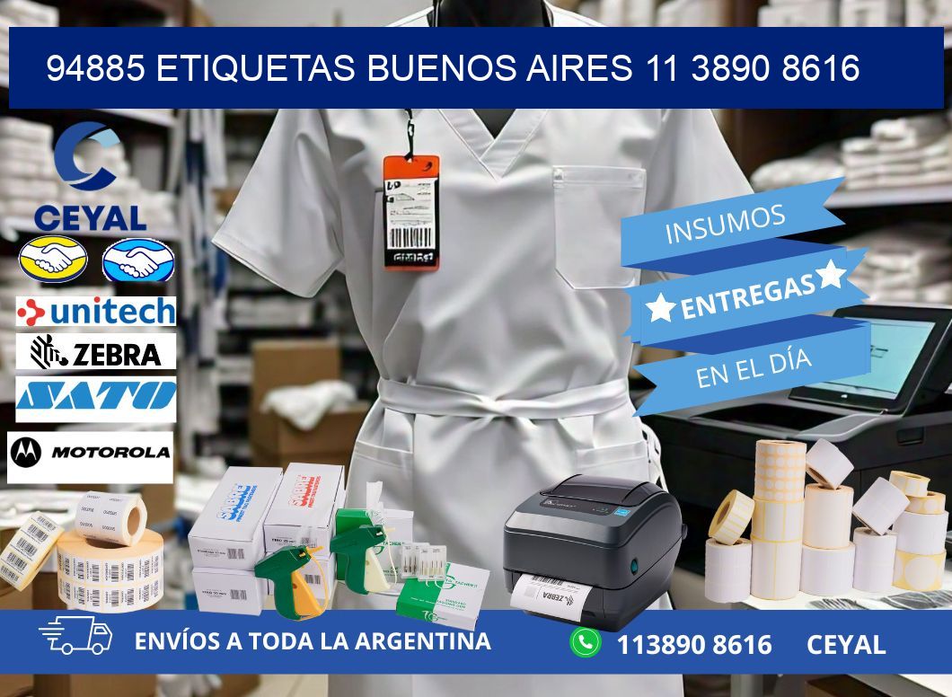 94885 ETIQUETAS BUENOS AIRES 11 3890 8616