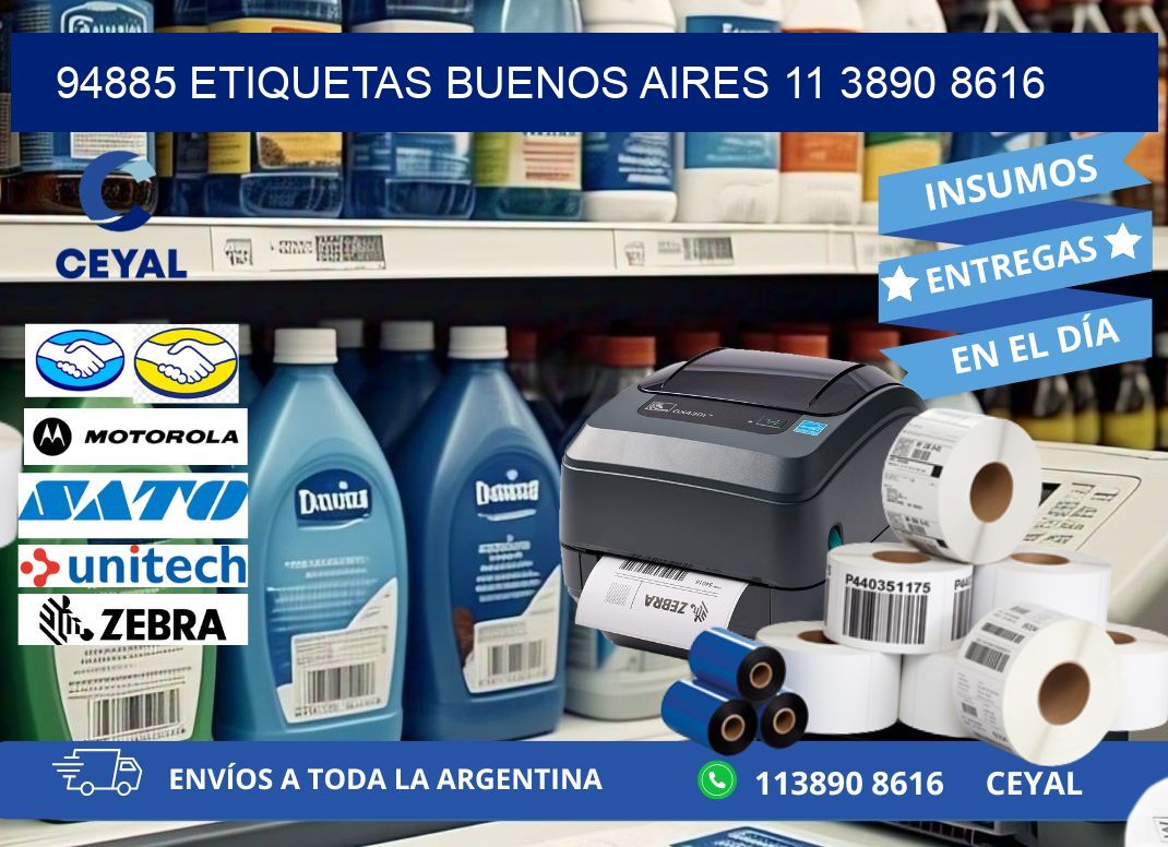 94885 ETIQUETAS BUENOS AIRES 11 3890 8616