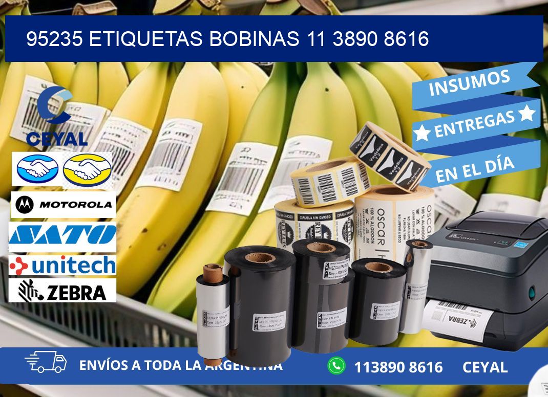 95235 ETIQUETAS BOBINAS 11 3890 8616
