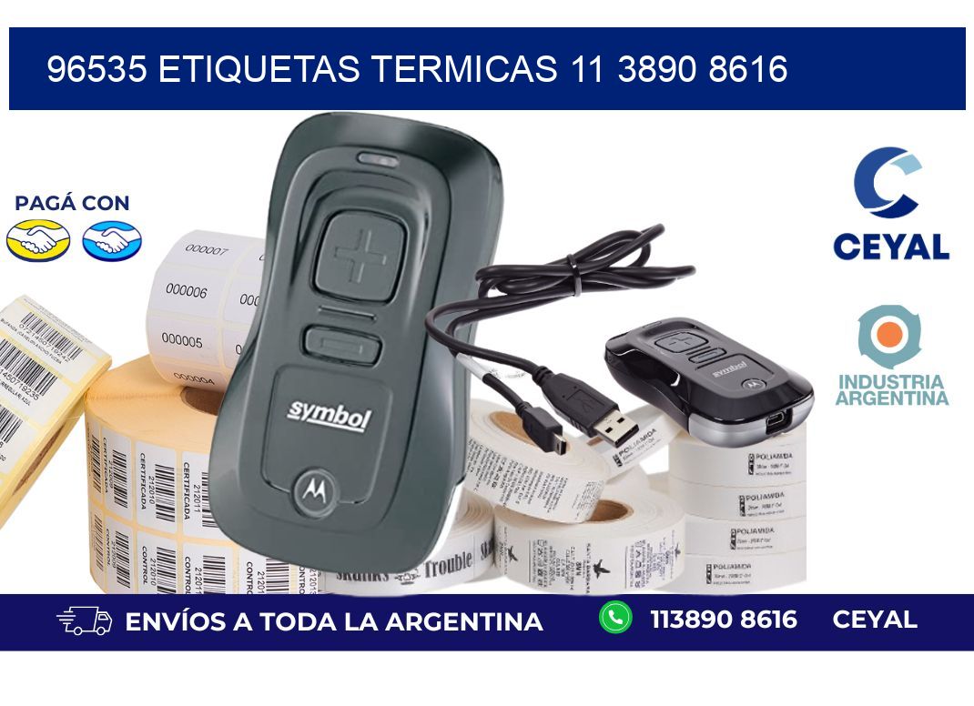 96535 ETIQUETAS TERMICAS 11 3890 8616