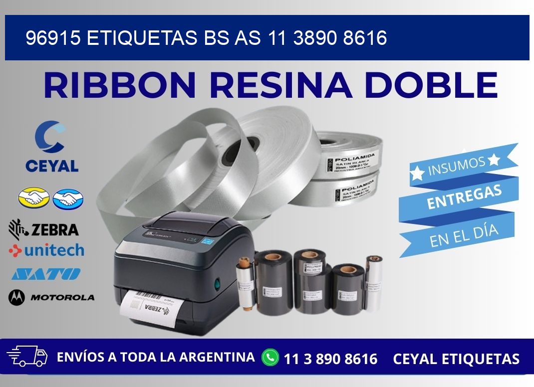 96915 ETIQUETAS BS AS 11 3890 8616