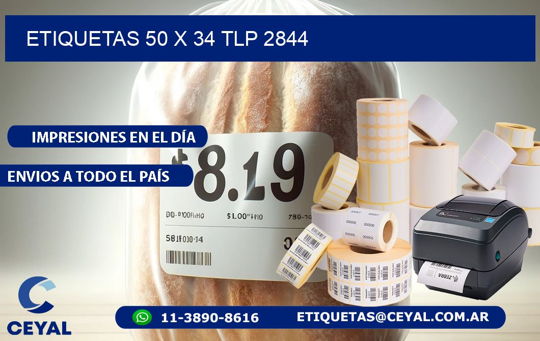ETIQUETAS 50 x 34 TLP 2844