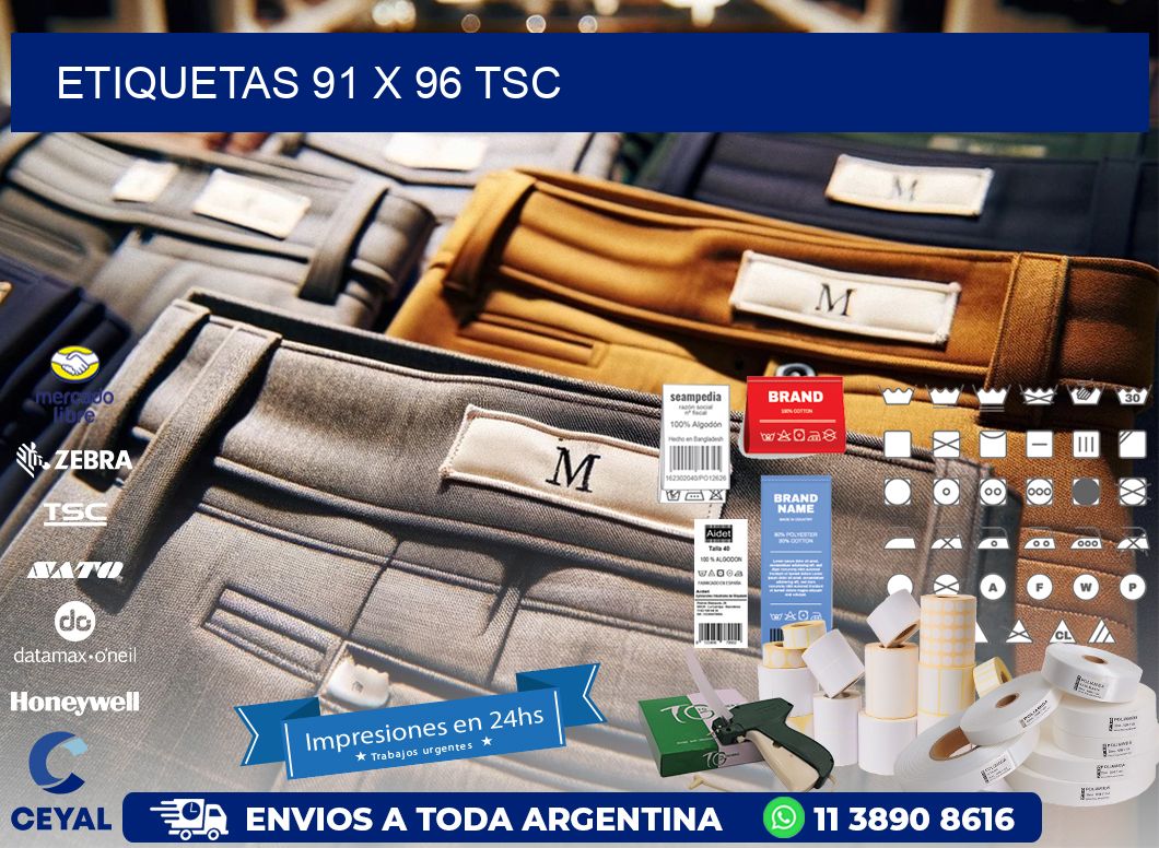 ETIQUETAS 91 x 96 TSC