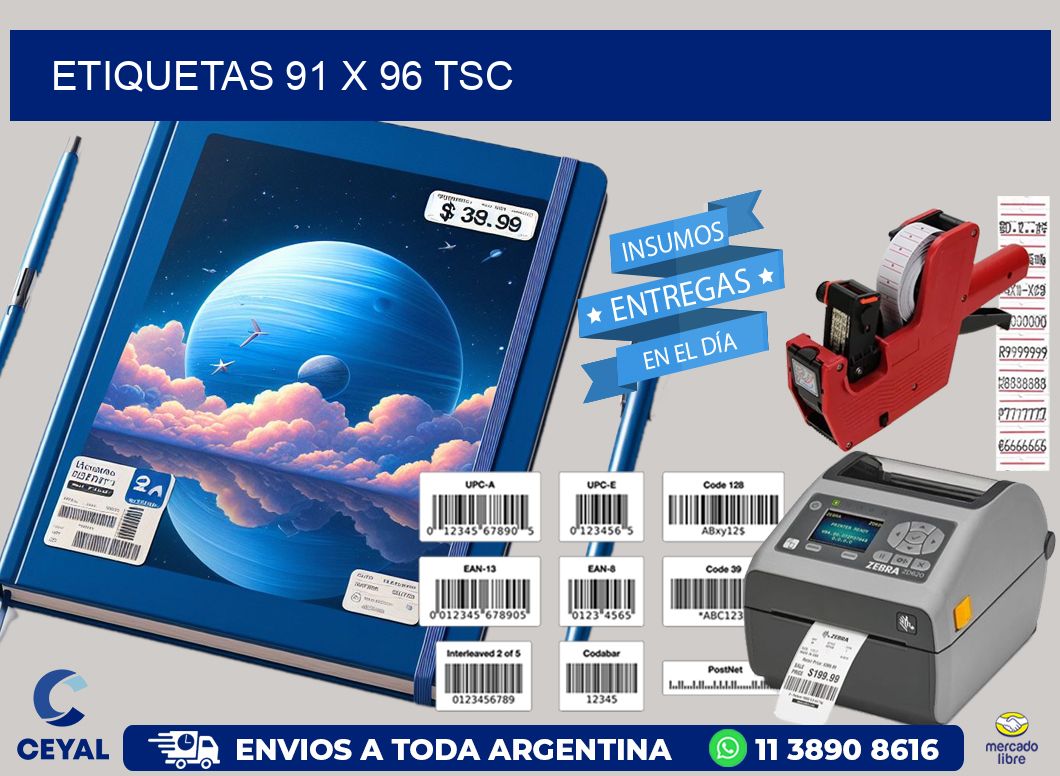 ETIQUETAS 91 x 96 TSC