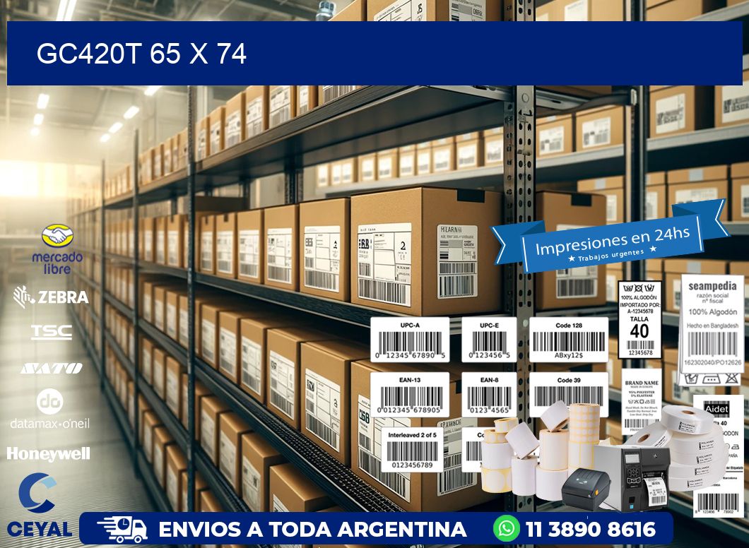 GC420T 65 x 74