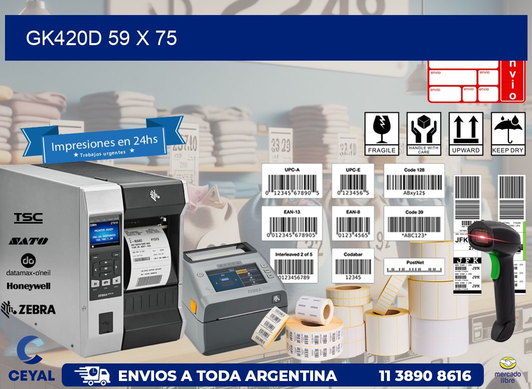 GK420D 59 x 75
