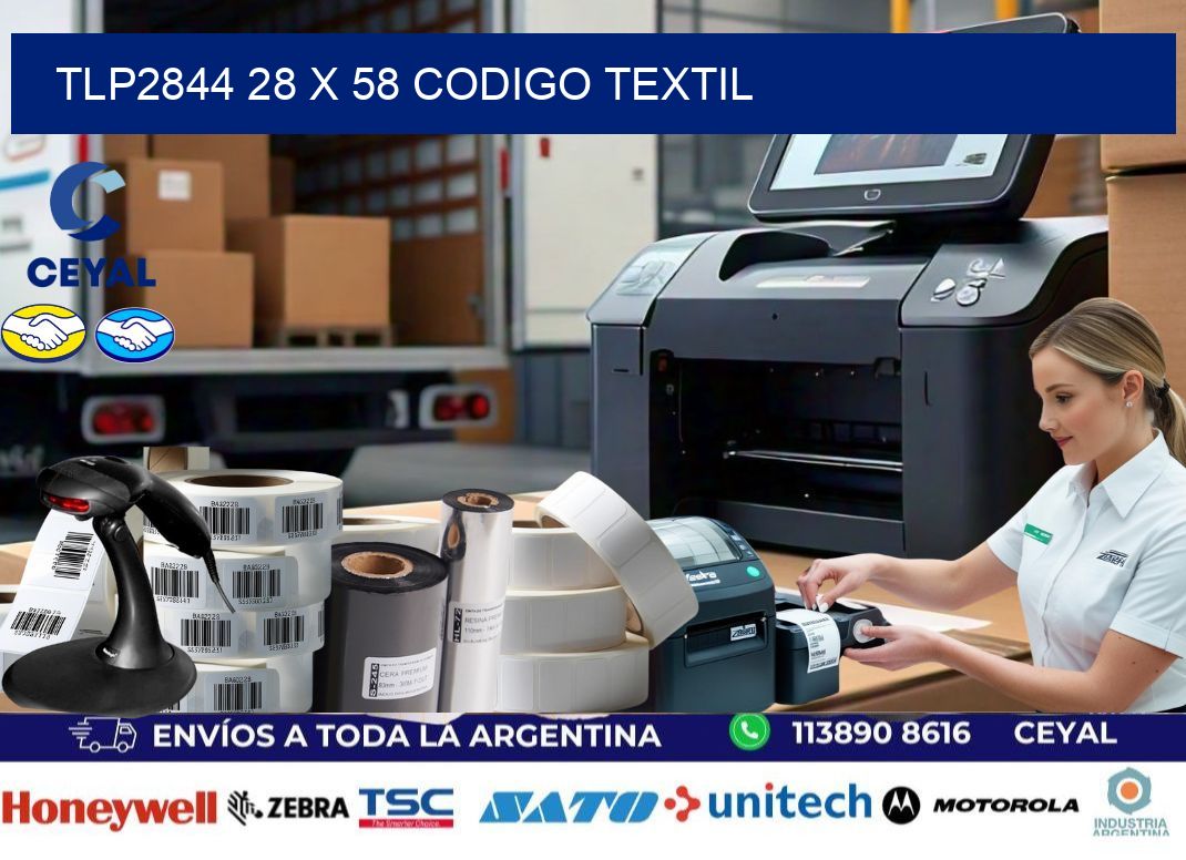 TLP2844 28 x 58 CODIGO TEXTIL
