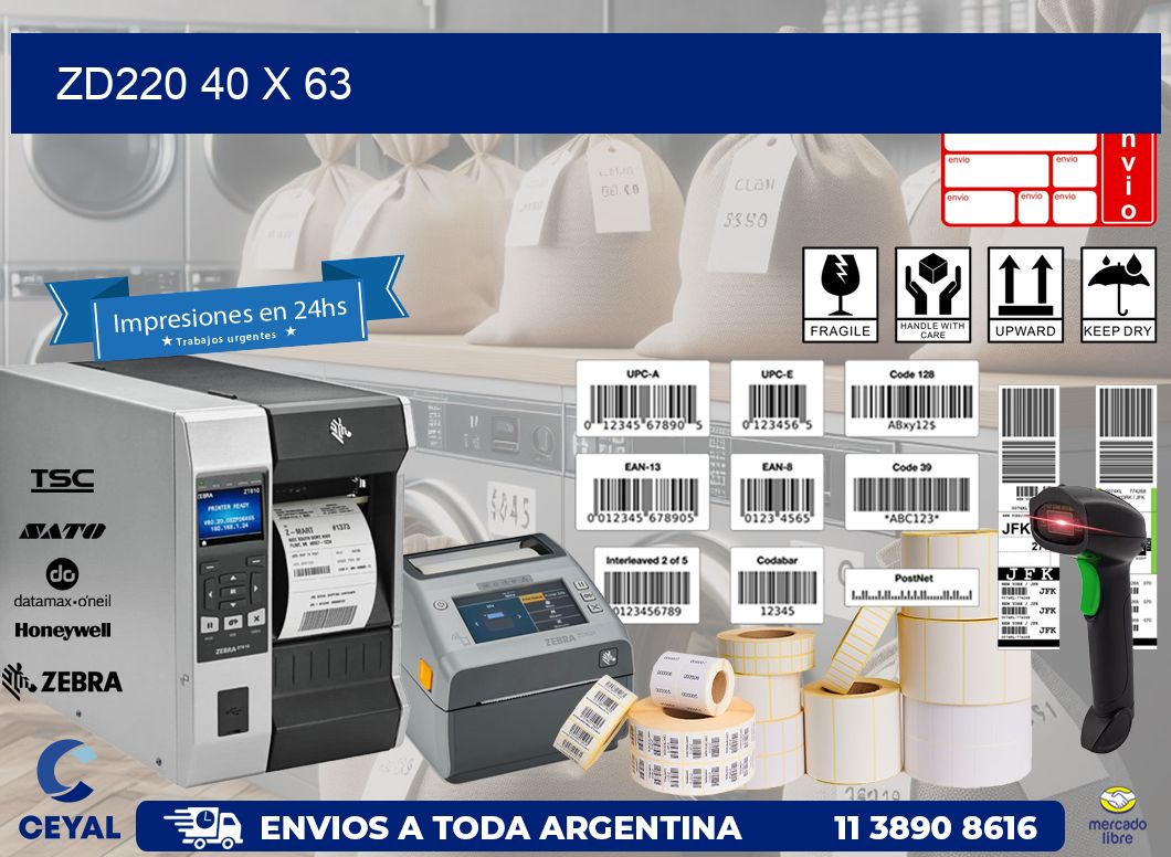 ZD220 40 x 63