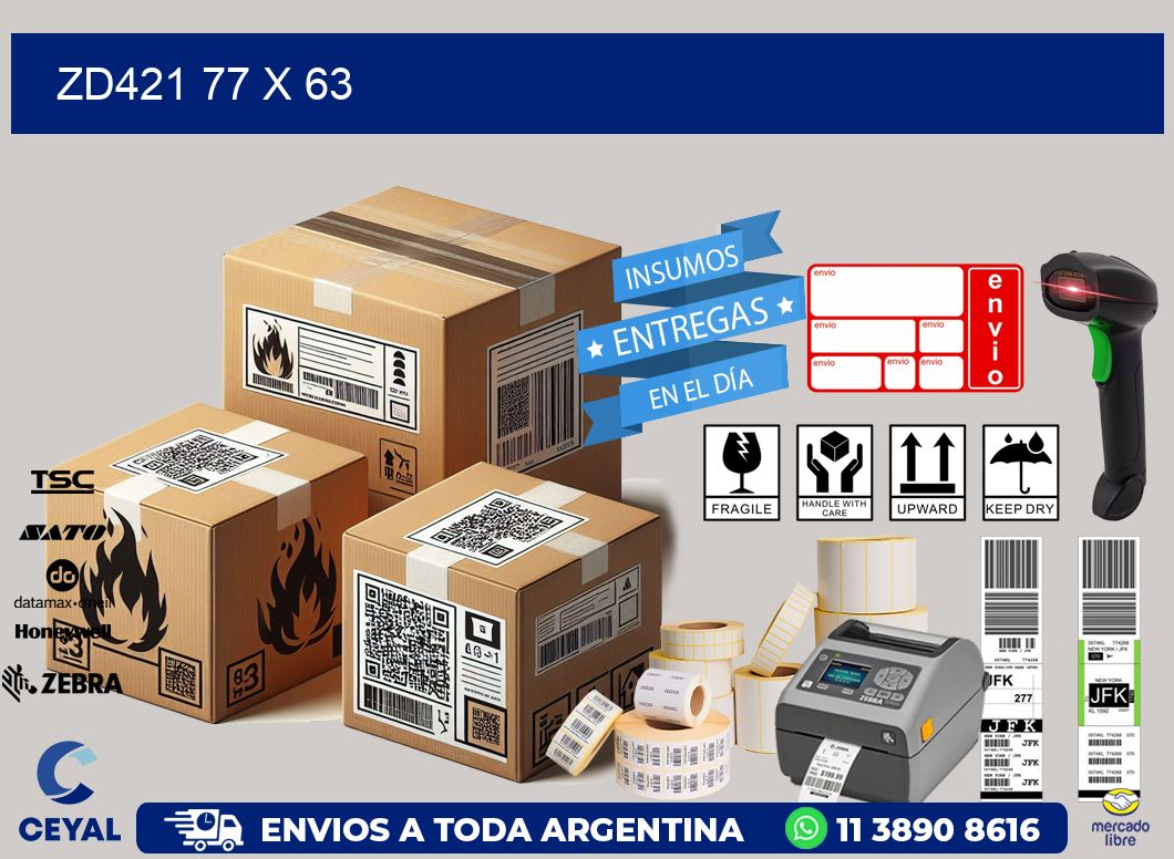 ZD421 77 x 63
